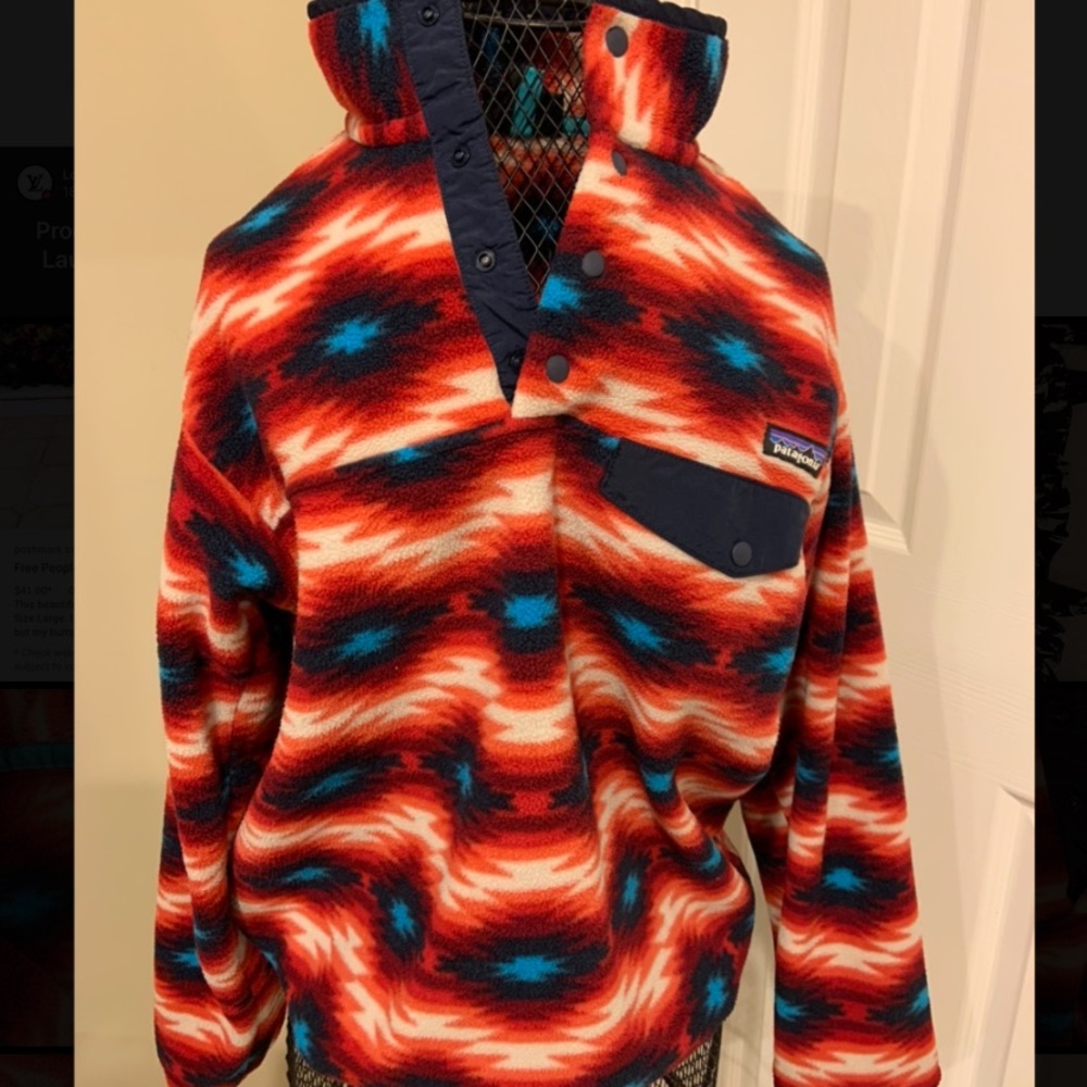 RARE* Patagonia Synchilla Wild Desert  SZ L